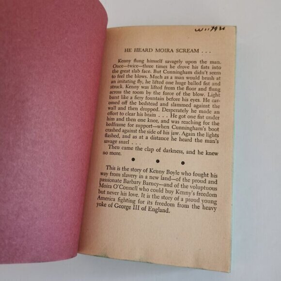 1951 The Sea Eagles Book Vintage Pulp Romance Navy Permabooks P133 American Rev - Picture 5 of 10